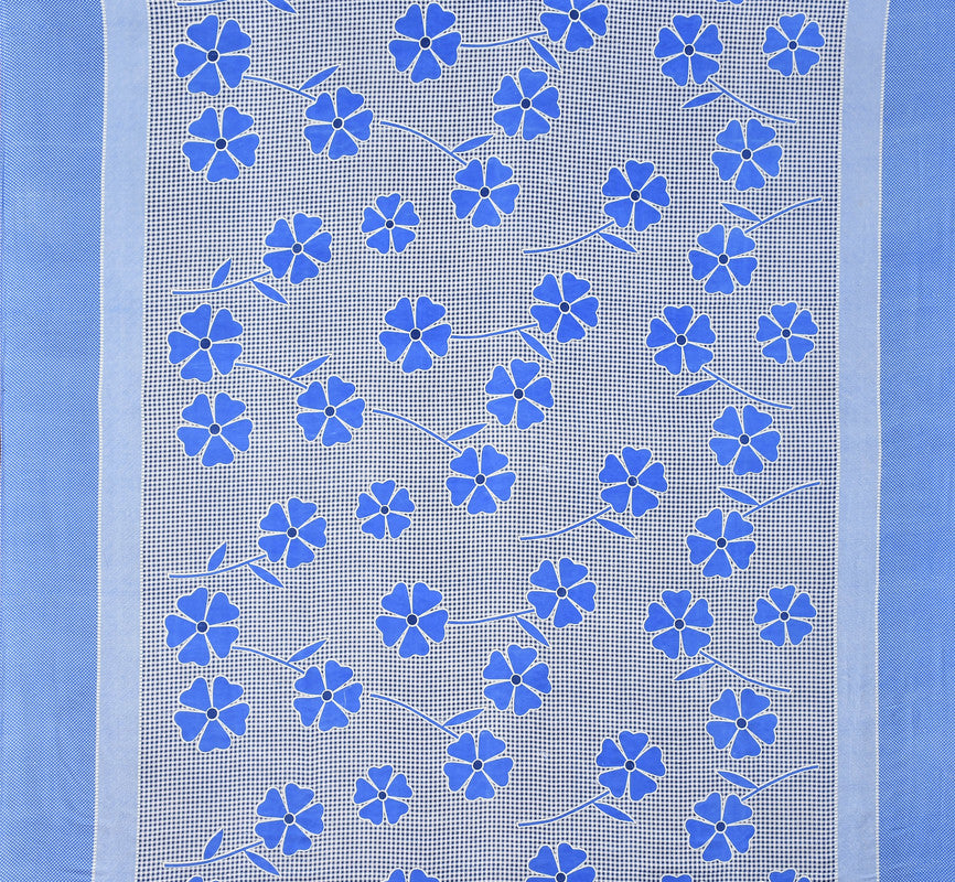 Microfiber Double Bedsheet With Two Pillow Covers (50 DP)